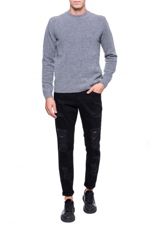 Embroidered medusa sweater, zdjęcie 2 Embroidered medusa sweater od Versace